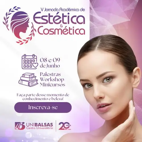 Capa do evento V Jornada Acadêmica do Curso de Estética e Cosmética